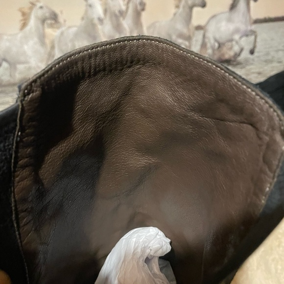 OTK Italian suede fringe boots - Picture 4 of 6